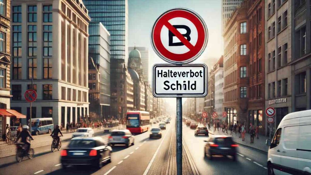 Halteverbot Schild